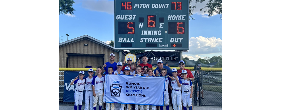 WSLL Baseball Schedules